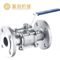 304 stainless steel 3PC Ball Valve Flanged End  DIN PN16/PN40 teyi flange ball valve 3pc flanged 3PC ball valve